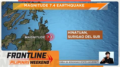 numero ng lindol sa jueteng|7.4 magnitude na lindol yumanig sa Surigao del Sur.